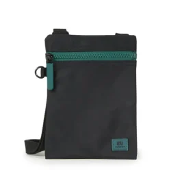 Ori London Bags-Chelsea All Black Teal Capsule Recycled Nylon