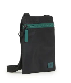 Ori London Bags-Chelsea All Black Teal Capsule Recycled Nylon