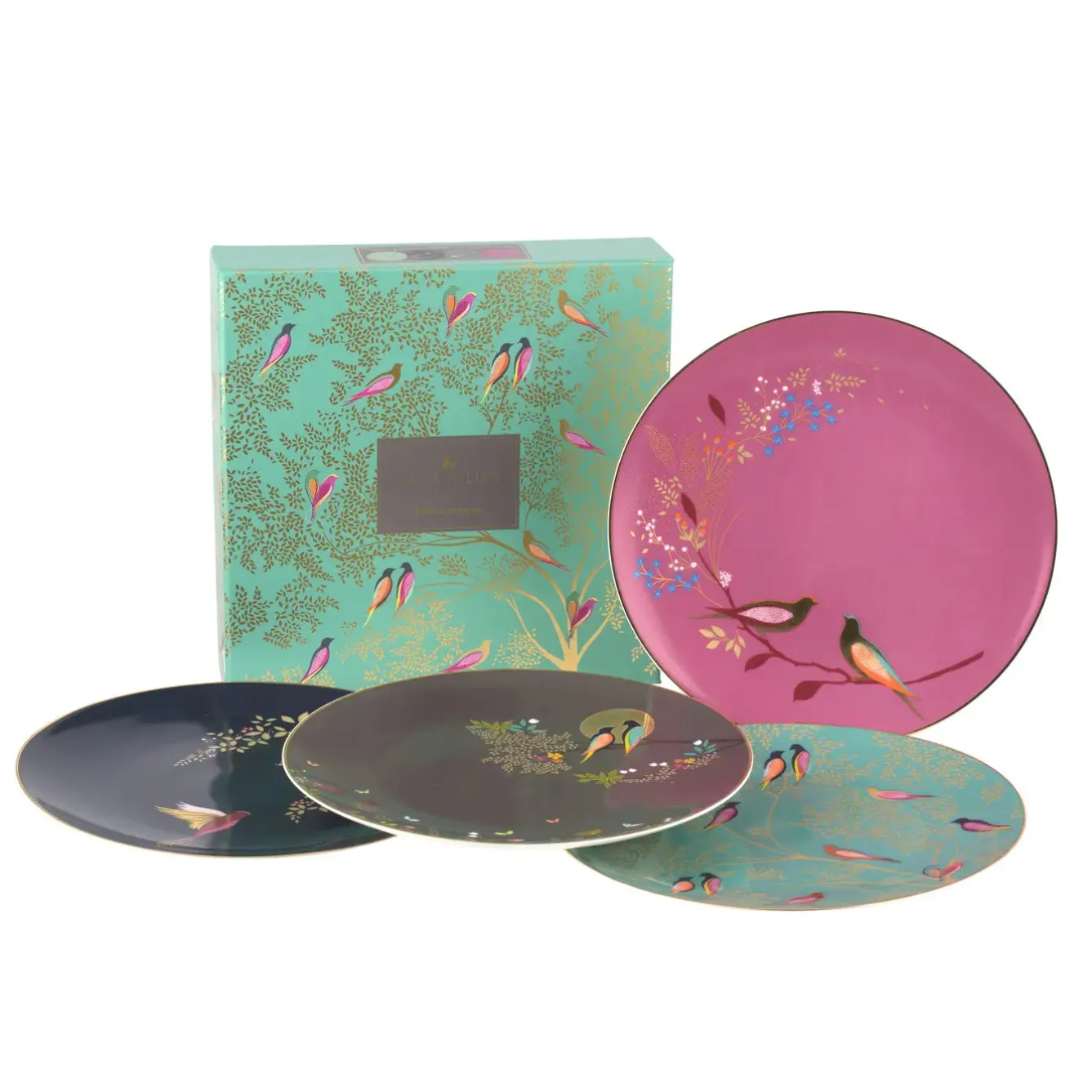 Sara Miller London Plates-Chelsea Collection Plates - Set of 4