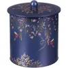 Sara Miller London Novelty|Storage-Chelsea Navy Biscuit Barrel