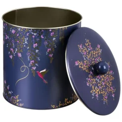 Sara Miller London Novelty|Storage-Chelsea Navy Biscuit Barrel