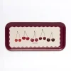Roomytown Trays-Cherries Birchwood Tray