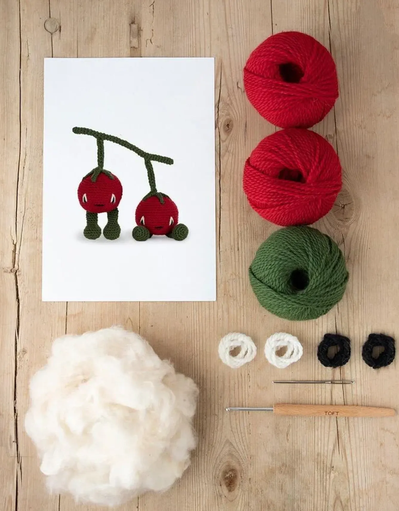 Toft Crafts Crafts-Cherry Tomatoes Kit