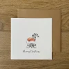 Katherine Sheard Designs Greeting Cards-Chester Cat Christmas Greetings Card