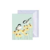 Wrendale Designs Greeting Cards-Chickadees Gift Enclosure Card