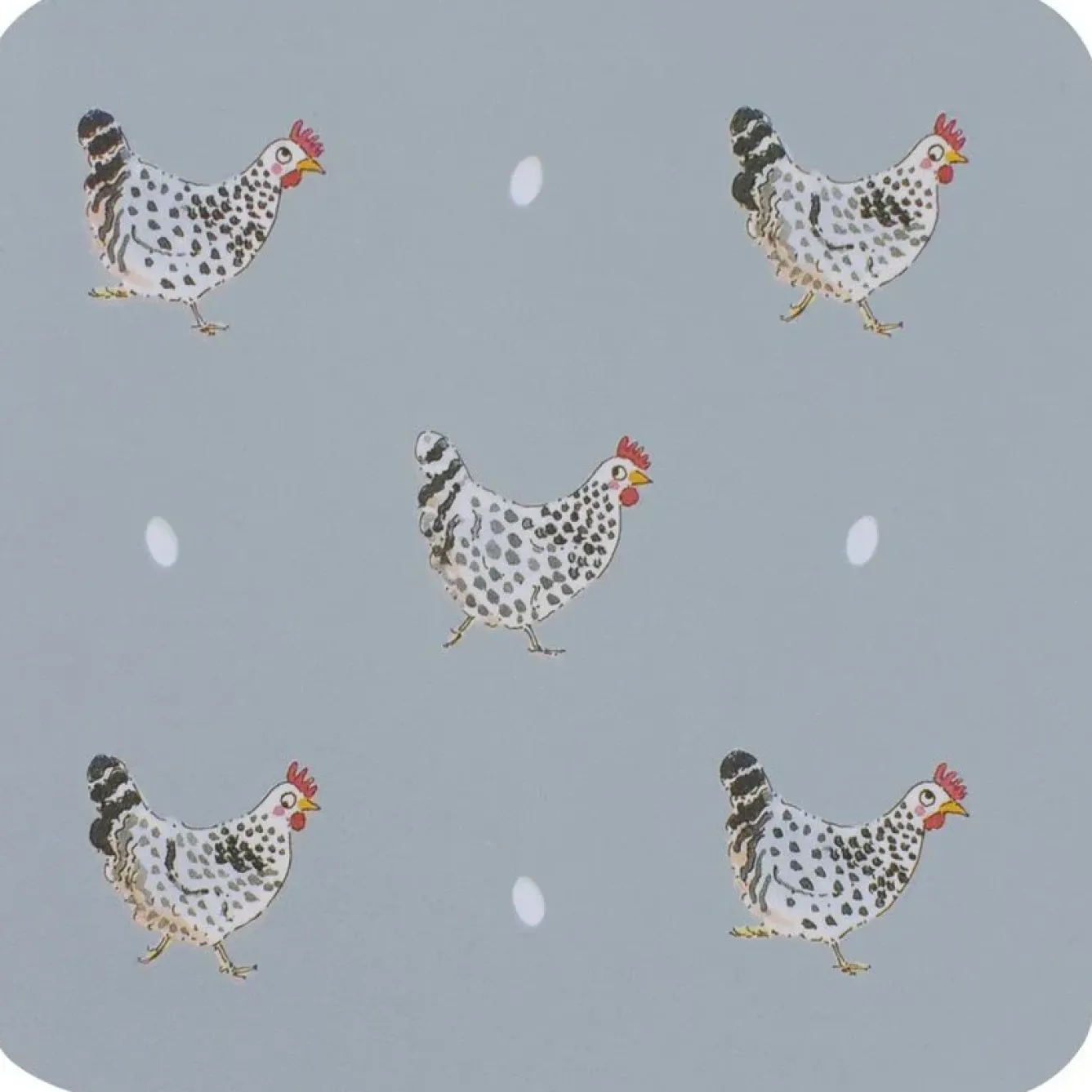 Sophie Allport Tea|Coasters-Chicken Coasters- Set of 4