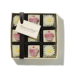 Choc on Choc Chocolate-Chocolate Cupcakes and Daisies