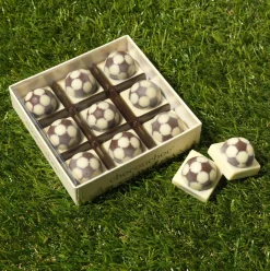 Choc on Choc Chocolate-Chocolate Soccer Balls