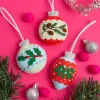 Hawthorn Handmade Crafts|Children-Christmas Baubles Felt Craft Kit