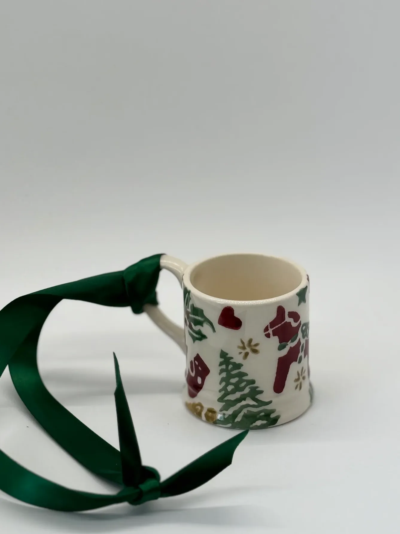 Emma Bridgewater Christmas Decorations|Seasonal Decor-Christmas Celebration Tiny Mug Boxed