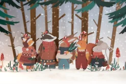 Dapple & Dot Christmas Cards|Christmas-Christmas Chaps Wooden Decorations