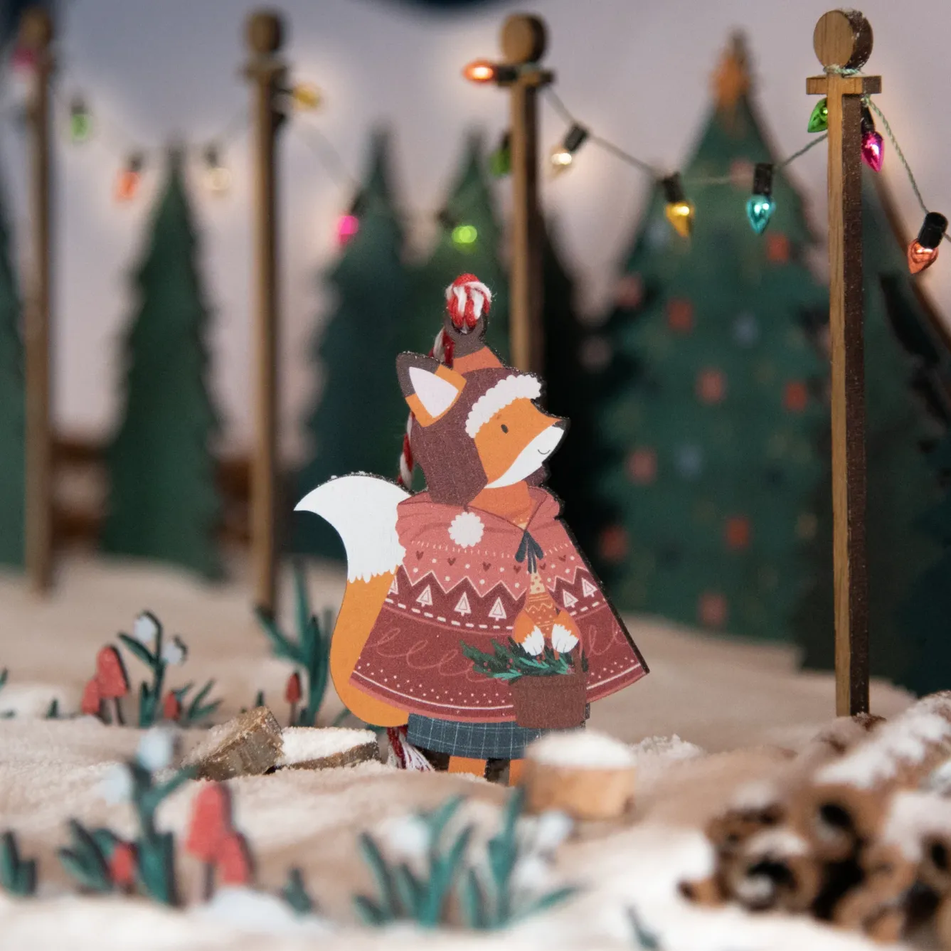 Dapple & Dot Christmas Cards|Christmas-Christmas Chaps Wooden Decorations