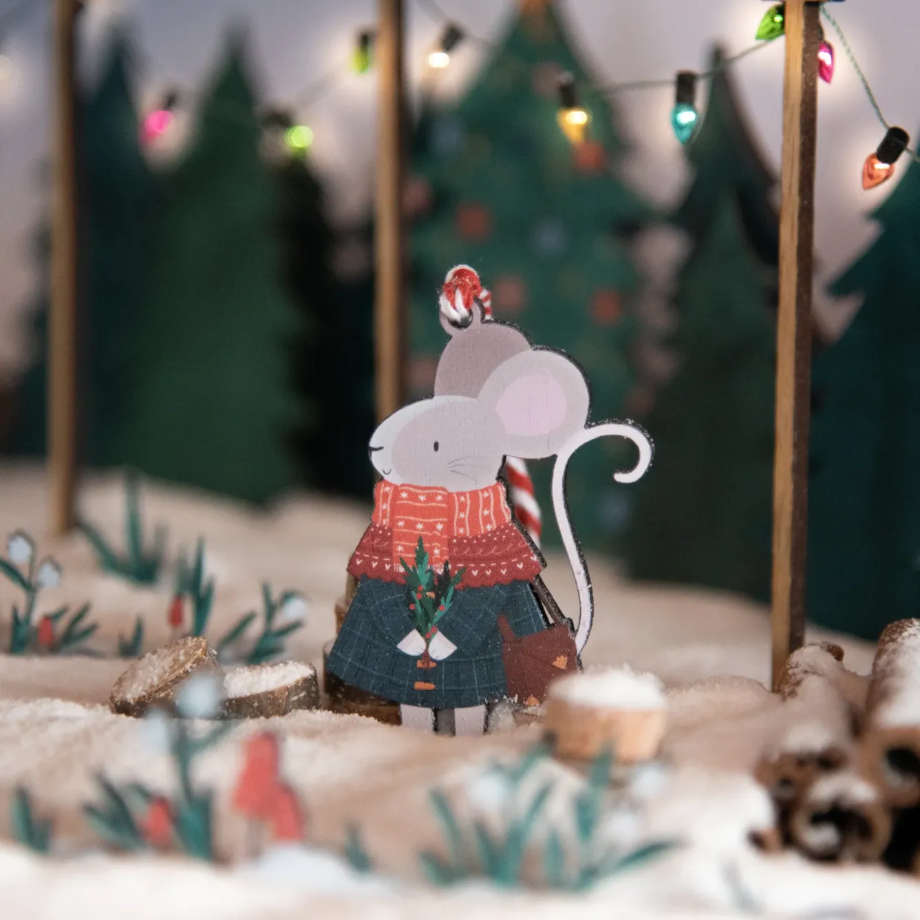 Dapple & Dot Christmas Cards|Christmas-Christmas Chaps Wooden Decorations