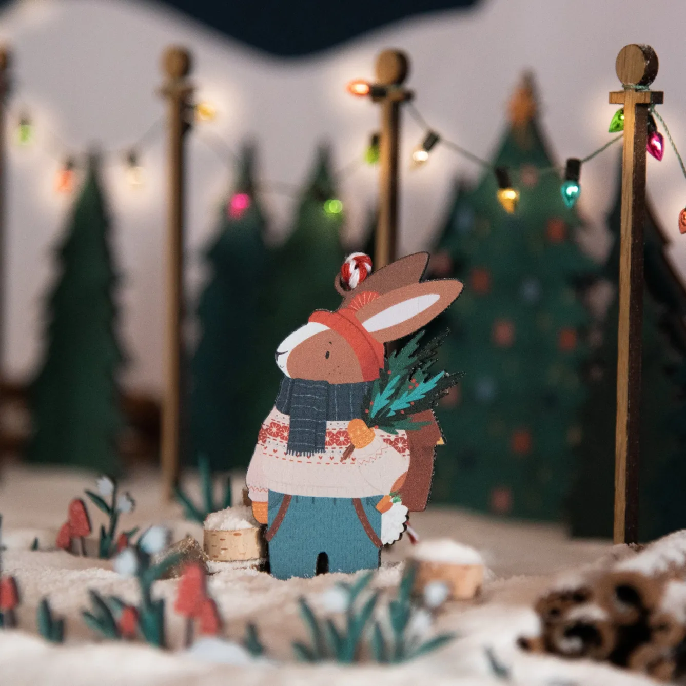 Dapple & Dot Christmas Cards|Christmas-Christmas Chaps Wooden Decorations