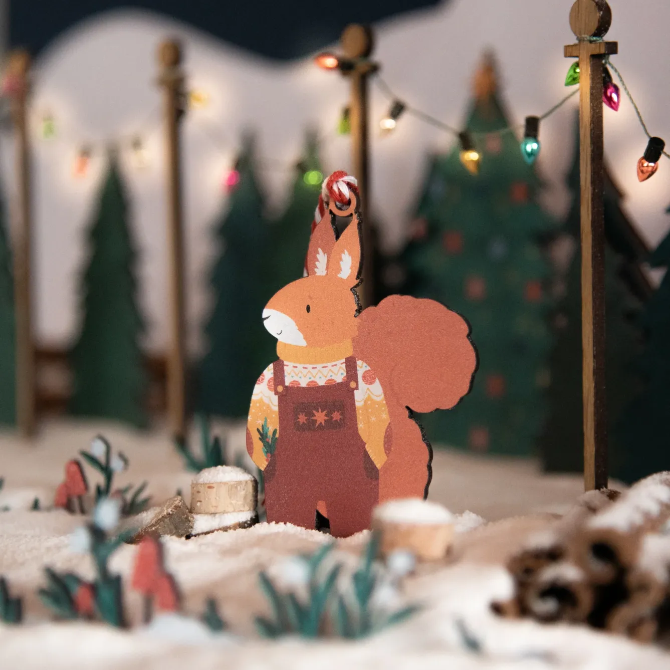 Dapple & Dot Christmas Cards|Christmas-Christmas Chaps Wooden Decorations