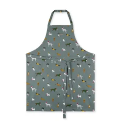 Sophie Allport Aprons-Christmas Dogs Adult Apron