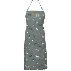 Sophie Allport Aprons-Christmas Dogs Adult Apron