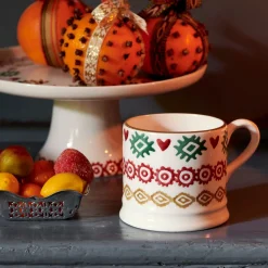 Emma Bridgewater Christmas-Christmas Joy Pattern 2024 Small Mug
