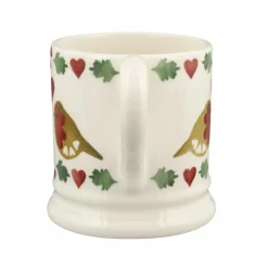 Emma Bridgewater Christmas-Christmas Joy 'Robin' 1/2 Pint Mug
