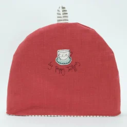 Poppy Treffry Tea|Tea Cosies-Christmas Robin Tea Cosy