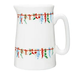 Jane Abbott Designs Christmas|Tea-Christmas Stocking Bone China Small Jug