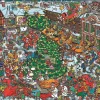 All Jigsaw Puzzles Puzzles-Christmas Street 500 Piece Jigsaw Puzzle