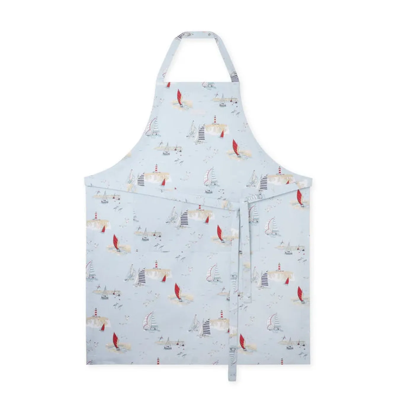 Sophie Allport Aprons-Coastal Boats Adult Apron