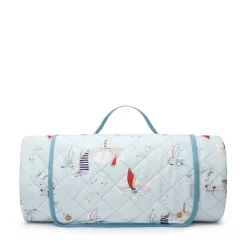 Sophie Allport Picnic-Coastal Boats Picnic Blanket