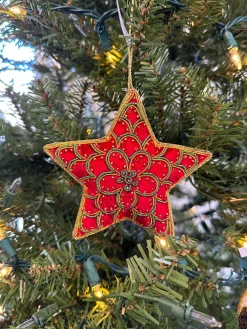 Tinker Tailor Christmas Decorations|Seasonal Decor-Cobweb Star Decoration by London