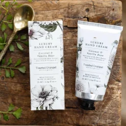 Toasted Crumpet Soaps & Lotions-Coconut & Vanilla Bean Luxury Hand Cream 75ml