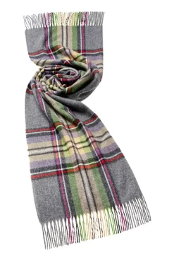 Bronte Moon Umbrellas-Collection B York Gray Merino Lambswool Wrap