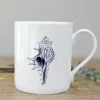 Toasted Crumpet Seaside-Conch Bone China Mug Boxed
