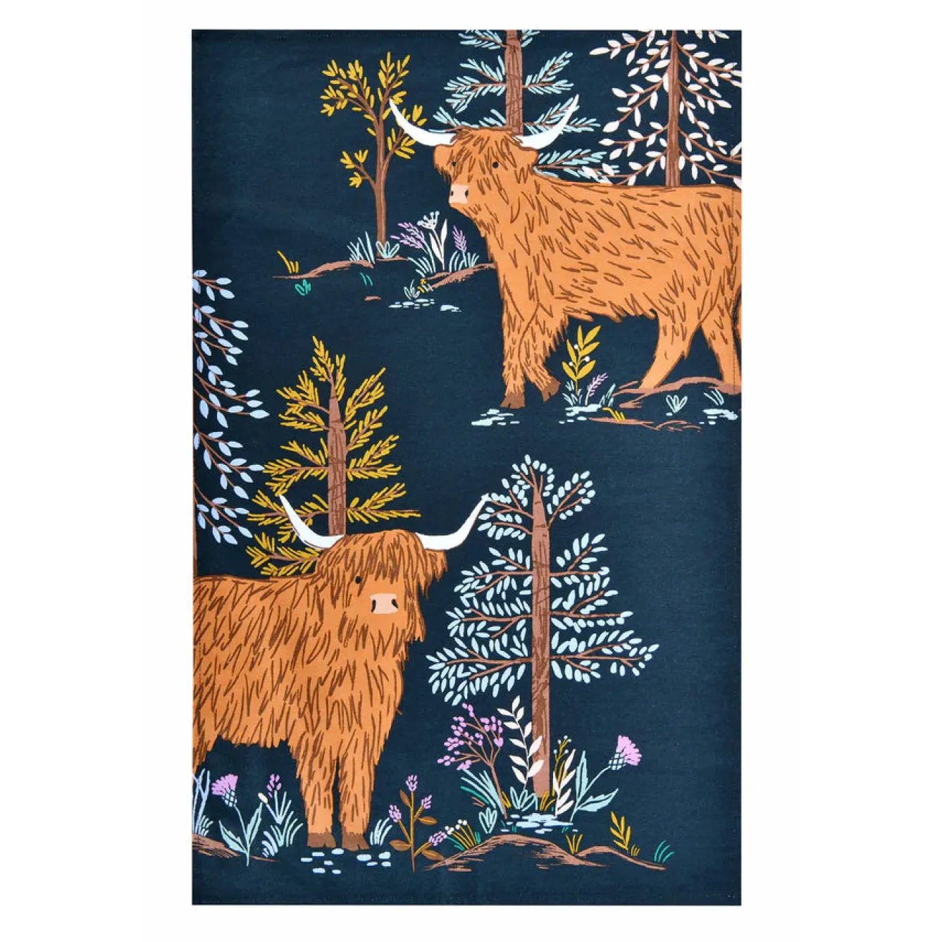 Ulster Weavers Tea|Tea Towels-Connie the Cow Cotton Tea Towel