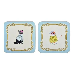 Ulster Weavers Coasters-Cool Cats Coasters - Set of 4