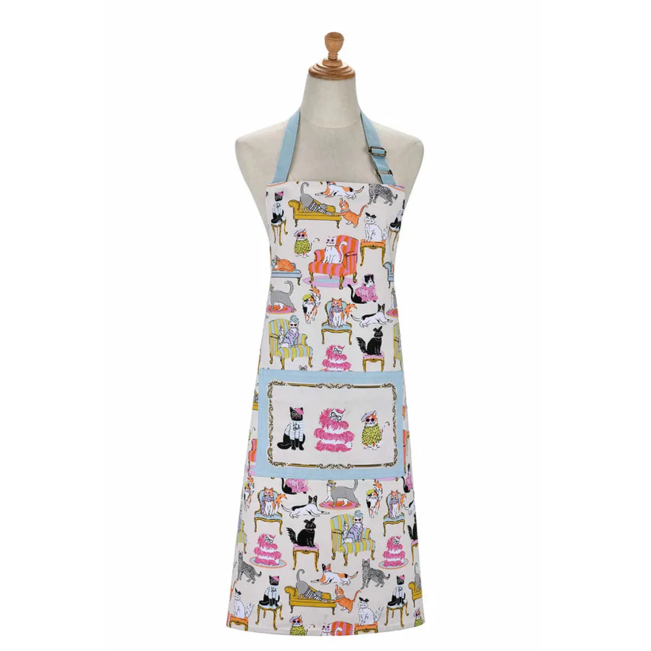 Ulster Weavers Aprons-Cool Cats Cotton Apron