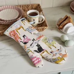 Ulster Weavers Oven Gloves/Mitts-Cool Cats Oven Gauntlet