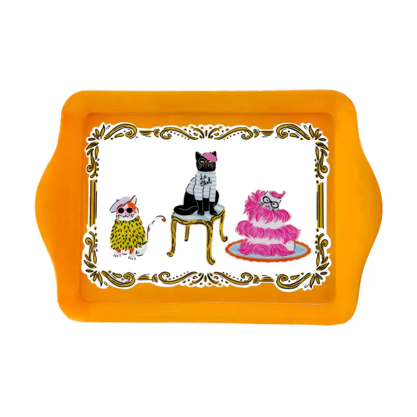 Ulster Weavers Trays|Melamine-Cool Cats Small Scatter Tray