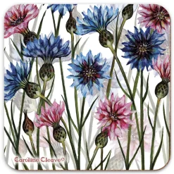 Emma Ball Tea|Coasters-Cornflowers Coaster
