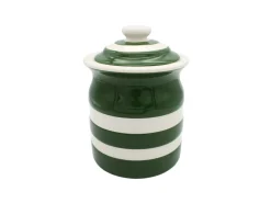 Cornishware Storage|Storage Jars-Adder Green Large Storage Jar 168cl