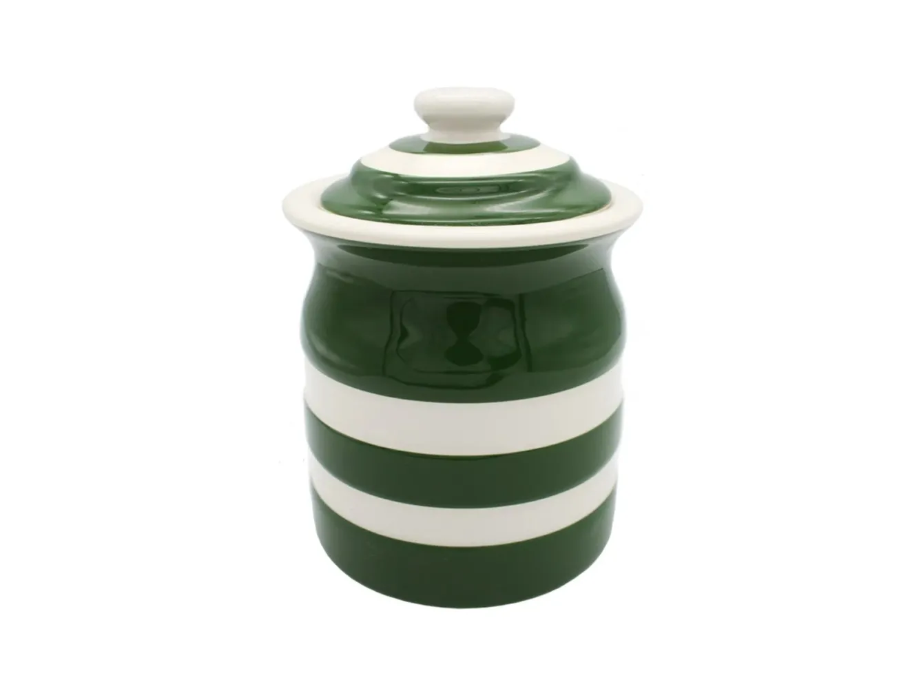 Cornishware Storage|Storage Jars-Adder Green Large Storage Jar 168cl