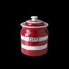 Cornishware Storage|Storage Jars-Coffee Storage Jar-- Red