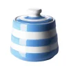 Cornishware Jam Pots-Covered Sugar Pot