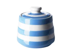 Cornishware Jam Pots-Covered Sugar Pot