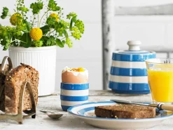 Cornishware Jam Pots-Covered Sugar Pot