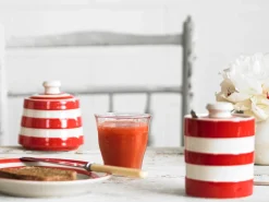Cornishware Jam Pots-Honey/Marmalade Pot