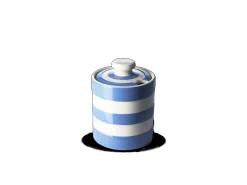 Cornishware Jam Pots-Honey/Marmalade Pot