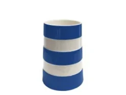 Cornishware Kitchenware-Lighthouse Medium Blue Vase