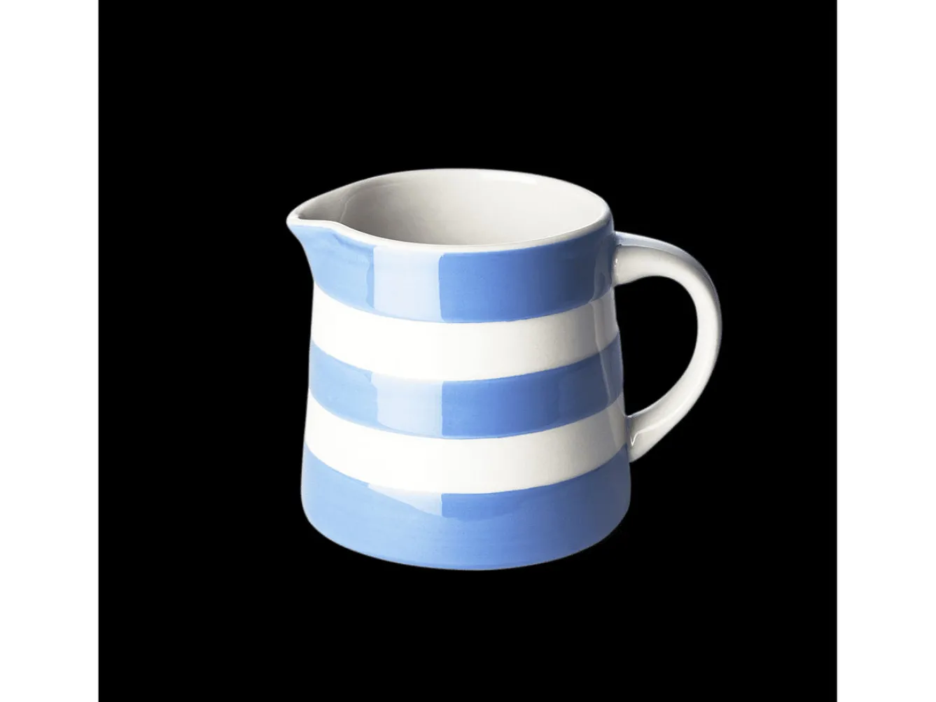 Cornishware Jugs-Small Dreadnought Jug 10 oz
