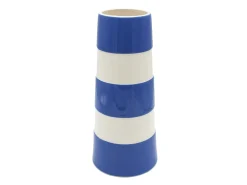 Cornishware Vases|Kitchenware-Tall Lighthouse Blue Vase