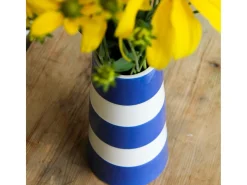 Cornishware Vases|Kitchenware-Tall Lighthouse Blue Vase